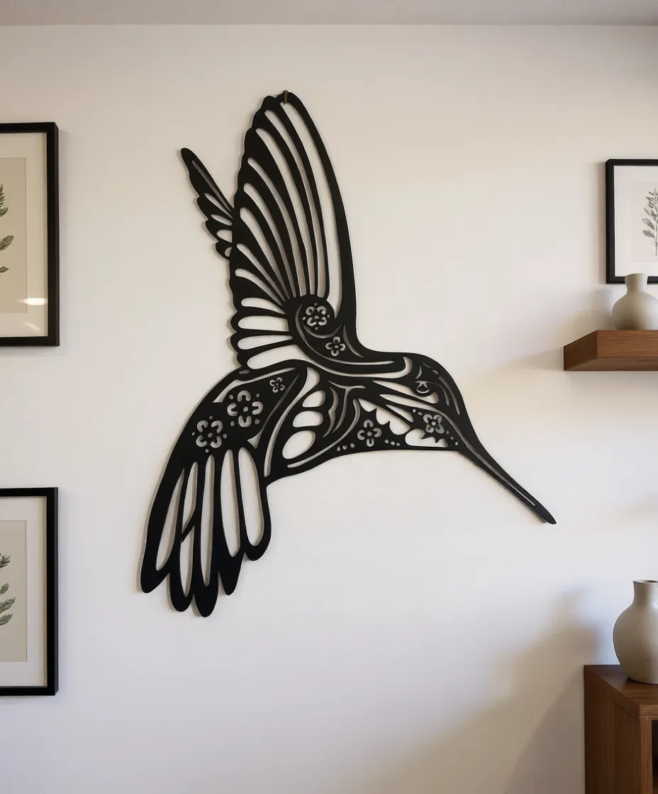 Cuadro Colibri Ornamental