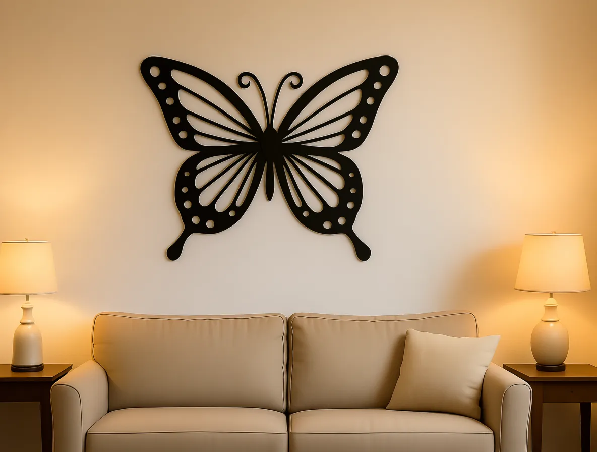 Cuadro Mariposa Minialista