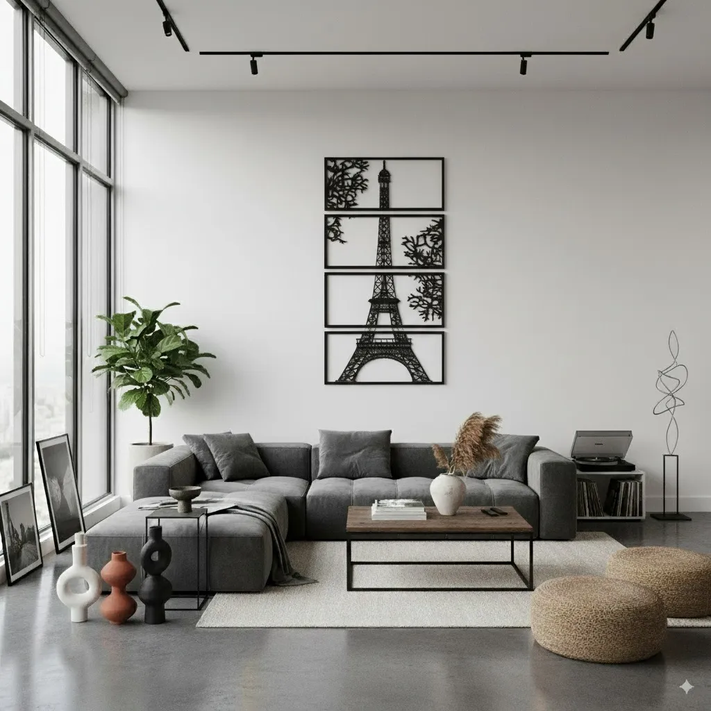 Cuadro Paris Torre Eiffel 80x120cm